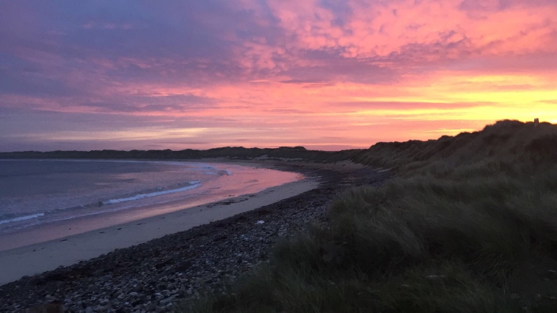 Dawn at Magheroarty - some people are really keen