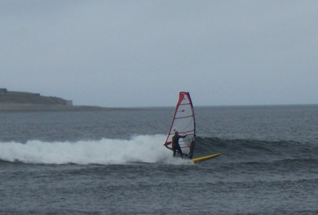 Someone Windsurfed! Someone Windsurfed!