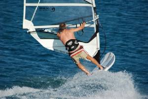 Alan 'Lord' gybes in Egypt