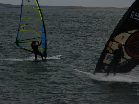 Ming and Paddy pass Ming and Paddy pass