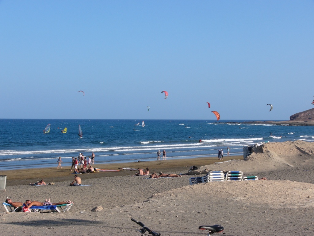 Medano beach from the OTC