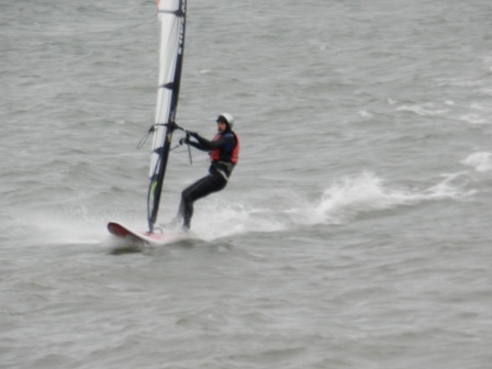 Bin Laden nice and warm in his winter wetsuit Bin Laden