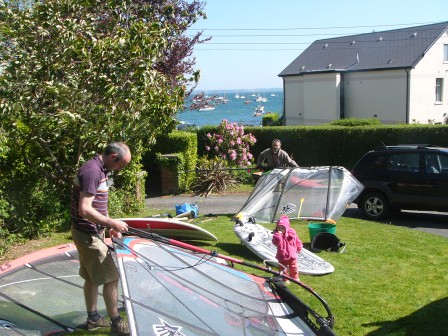 Wookie's little helper at the rigging Wookie's little helper at the rigging