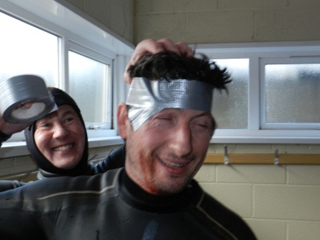 Doctor enjoying his work Doctor enjoying his work